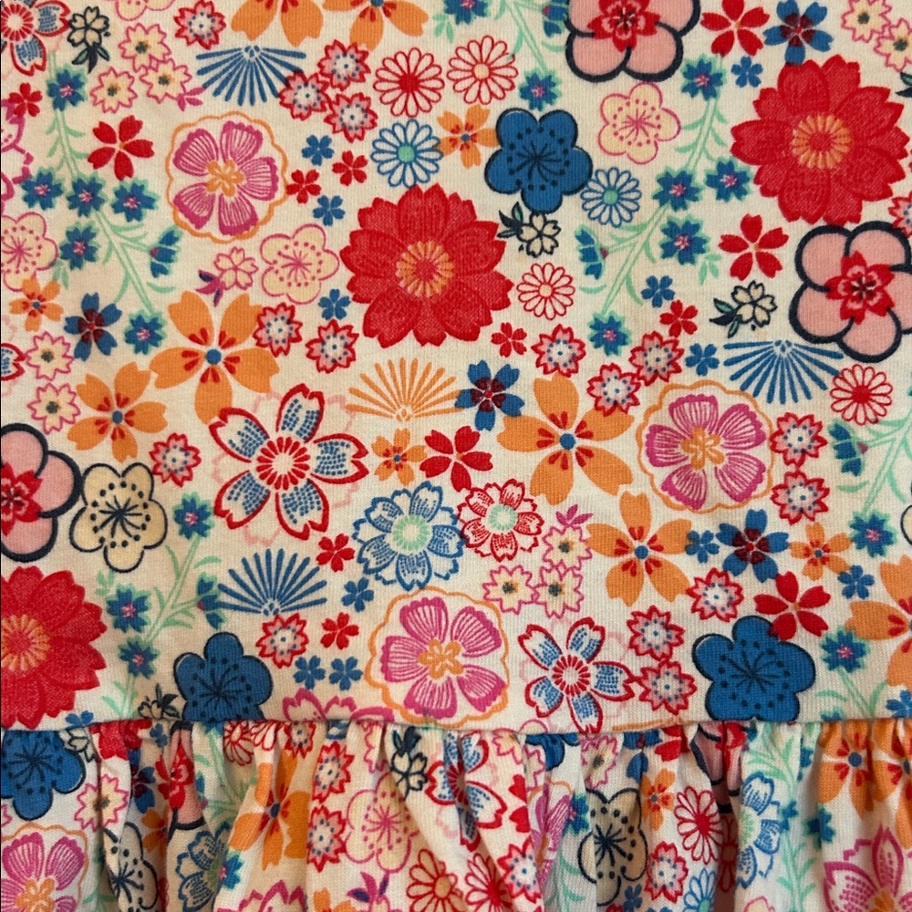 Tea collection dress sz 10 “ditsy sakura floral” - Picture 5 of 5